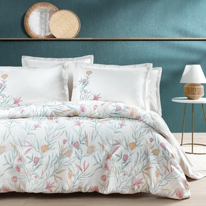 July Battal Boy Pamuk Saten Nevresim Takımı - Ekru