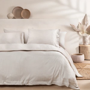 Dia Tek Kişilik Penye Nevresim Takımı - Bej