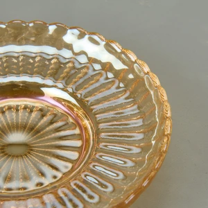 Kitchen Anafor 6'lı Çay Tabağı - Altın - 12 cm