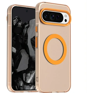 Google Pixel 9 Pro Xl Pc+Tpu+Pet Düşmeye Lı Telefon Kılıfı Magsafe ile Uyumlu (Yurt Dışından)