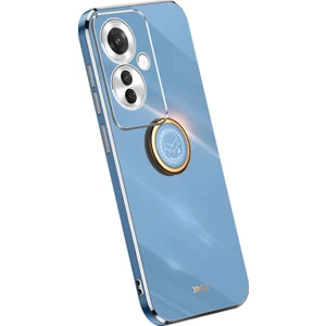 Oppo RENO11 F 5g Elektrokaplama Tpu Telefon Kılıfı ve Kickstand (Yurt Dışından)