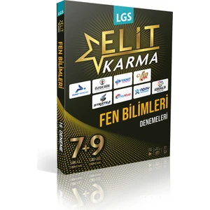 Yanıt Yayınları  Elit Karma LGS Fen Bilimleri Denemeleri