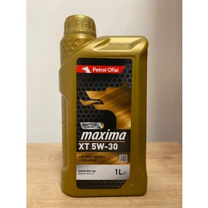 Petrol Ofisi Maxima XT 5W-30 1Litre Motor Yağı (2024 Üretim)
