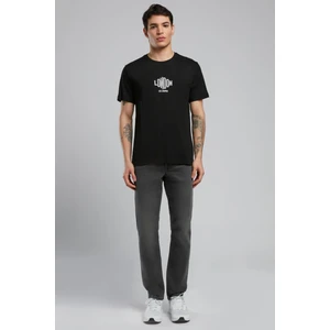 Lee Cooper Lev Erkek O Yaka T-Shirt Siyah