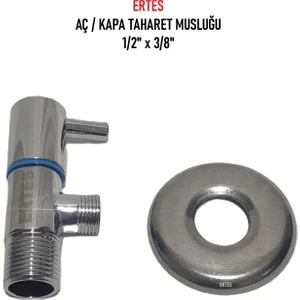 (2'li Paket) 1/2 x 3/8" Aç / Kapa Taharet Musluğu - Intermediate Bidet Faucet