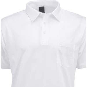 Erkek Gömlek Yaka Cepli Kısa Kollu Normal Kesim Tam Kalıp Premium Pamuklu Kumaş T-Shirt