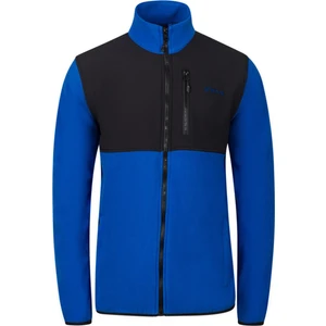 Cliff Erkek Parçalı İnce Polar Sweatshirt Mavi