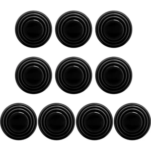 10 Adet Araba Kapı Darbe Ses Emici Pad Araç Kapısı Bagaj Kapağı Darbe Ses Emici Set