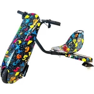 Drift Car Elektrikli Kaykay Drift Scooter Bluetooth Grafity Desen