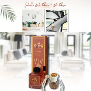 100 ml Amber ve 8 ml Oto Kokusu ile Egzotik ve Kalıcı Koku Seti