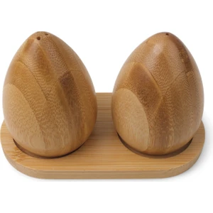 Balsa Mrk Model 3 Parça Bambu Tuzluk Biberlik Seti