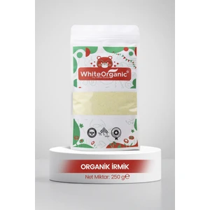 White Organic Organik İrmik 250 GR İnce İrmik Bebek İrmiği