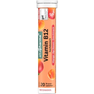 Vitamin B12 İçeren Takviye Edici Gıda Efervesan Mango - Kayısı Aromalı 20 adet