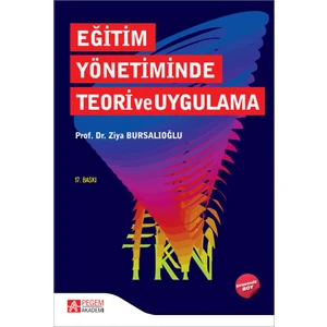 Pegem Akademi Yayıncılık Eğitim Yönetiminde Teori ve Uygulama Ekonomik Boy
