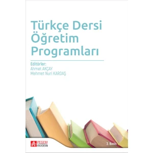 Pegem Akademi Yayıncılık Türkçe Dersi Öğretim Programları