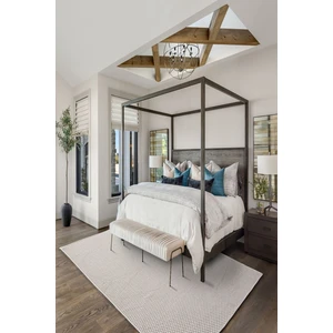 Tm-01 Sisal Jut Hasır Model Tek Renk Dokuma Yıkanabilir Toz Vermez  Halı Krem