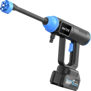 8109 Fırçasız Motorlu Şarjlı Basınçlı Yıkama Makinesi Taşınabilir Araba Yıkama Makinesi