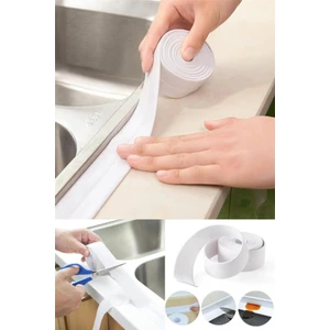 3,2 Metre 38 mm Su Sızdırmaz Lavabo Küvet Tezgah Kenar Derz Bandı Banyo Mutfak Pencere Bandı