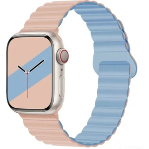 Digizone Apple Watch Series 2/3/4/5/6/7/8/9/se 38MM 40MM 41MM Uyumlu Mıkantıslı Silikon Kordon