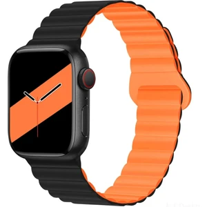 Watch Series 2/3/4/5/6/7/8/9/se 38MM 40MM 41MM Uyumlu Mıkantıslı Silikon Kordon