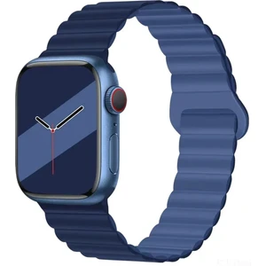 Digizone Apple Watch Series 2/3/4/5/6/7/8/9/se 38MM 40MM 41MM Uyumlu Mıkantıslı Silikon Kordon