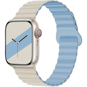 Watch Series 2/3/4/5/6/7/8/9/se 38MM 40MM 41MM Uyumlu Mıkantıslı Silikon Kordon