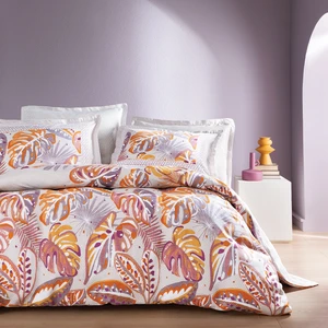 Sonia Çift Kişilik Pamuk Saten Nevresim Takımı - Lila