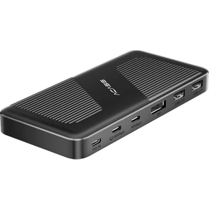 DS9003 11 in 1 USB-C Docking Station, Intel JHL7440 Chipset, 2x Type-C 40Gbps, 8K60Hz DP, 1x USB 3.0 - 4x USB 2.0, 2x Type-C 5Gbps, PD 100W, Windows/Mac OS Uyumlu (Adaptörlü)
