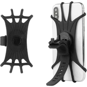 Telefon Tutucu Esnek Silikon Örümcek Bisiklet Telefon Tutacağı