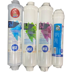 SU ARITMA FİLTRESİ KAPALI KASA NSF ONAYLI PREMİUM 4 AŞAMALI FİLTRE SETİ