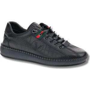 - Z096 |  Deri Kadın Casual Ayakkabı - Z096 - Siyah - 40