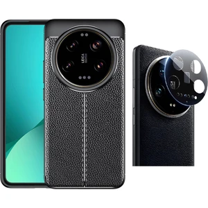 Xiaomi Mi 14 Ultra Kılıf Zore Niss Silikon Kapak + Kamera Lens Koruyucu