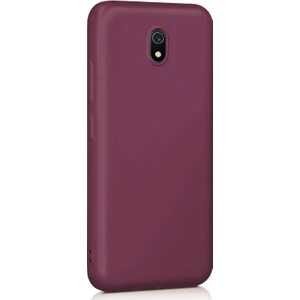 Xiaomi Redmi 8A Premium Silikon Kılıf Mor