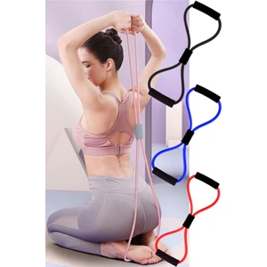 Mor Pilates Direnç Lastiği Ipi Vücut Şekillendirici Kelebek Direnç Lastiği Güç Lastiği 1 Adet