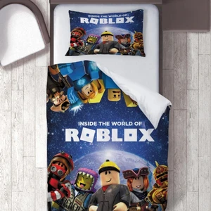 Roblox Temalı Baskılı Tek Kişilik Nevresim Takımı