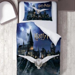 Harry Potter Hedwig Temalı Baskılı Tek Kişilik Nevresim Takımı