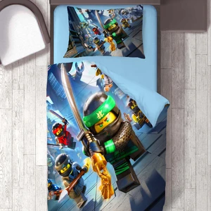 Savaşçı LEGO Temalı Baskılı Tek Kişilik Nevresim Takımı