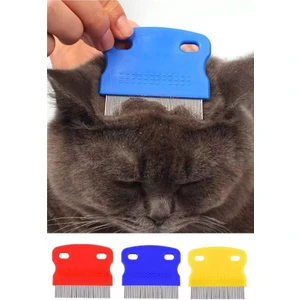 2 Adet Kedi Köpek Tüy Bit Pire Toplayıcı Toplama Temizleme Tarağı