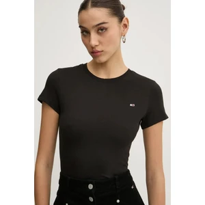 Kadın Tjw Slim T-Shirt - Siyah