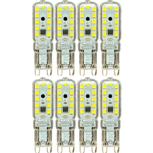 (8 adet) Osaka 5W 6500K (Beyaz Işık) G9 Duylu LED Kapsül ampul