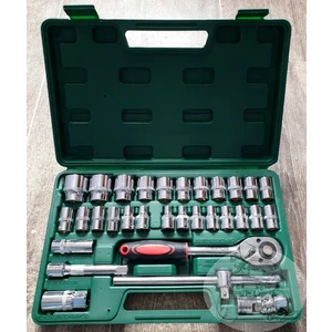 Ekinler El Aletleri 32 Parça Profesyonel Yeşil Kutu Lokma Takımı – Cr-V Çelik, Kompakt ve Çok Amaçlı