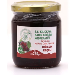 S.S. Kılıçkaya Kızılcık Reçeli (Doğal, Katkısız, Ev Yapımı) 250 gr