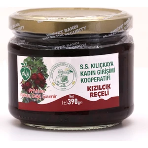 S.S. Kılıçkaya Kızılcık Reçeli (Doğal, Katkısız, Ev Yapımı) 390 GR