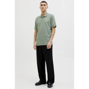 Jack & Jones  Jjsımon Polo Ss Yeşil Erkek T-Shirt 12269299