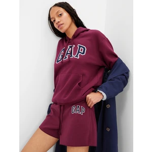 Kadın Kırmızı Gap Logo Fleece Sweatshirt