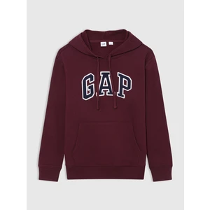 Kadın Kırmızı Gap Logo Fleece Sweatshirt