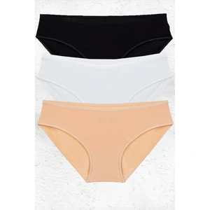 Bsm Kadın Modal 3lü Bikini Külot 48333