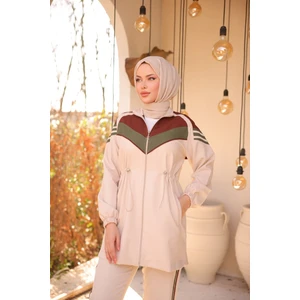 MİMİ LUXURY WEAR Tesettür  Eşofman Takımı Fermuarlı Alt Üst Eşofman Takımı 491