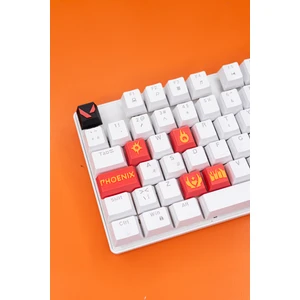 Valorant Phoenix Keycaps, Q-E-X-C Mekanik Klavye Tuşu