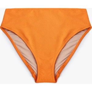 Astarlı Yüksek Bel Dokulu Bikini Altı